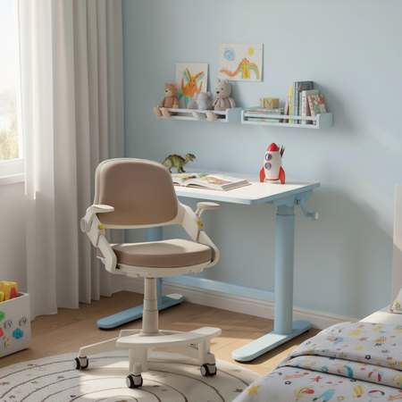 Elektrischer Schreibtisch mit Ablage Spacetronik SPE-X116AT