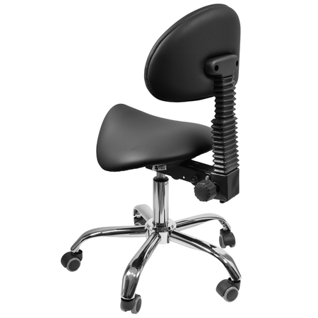 Ergonomiczny hoker regulowany SELLA 1 czarny