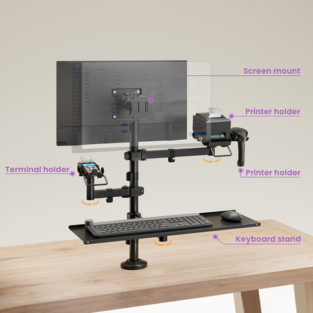 Uchwyt sprzedażowy POS Spacetronik SPA-124