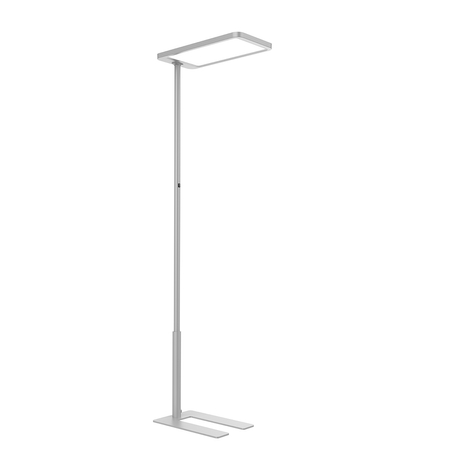 Lampa wolnostojąca podłogowa LED GLOW D20 Srebrna