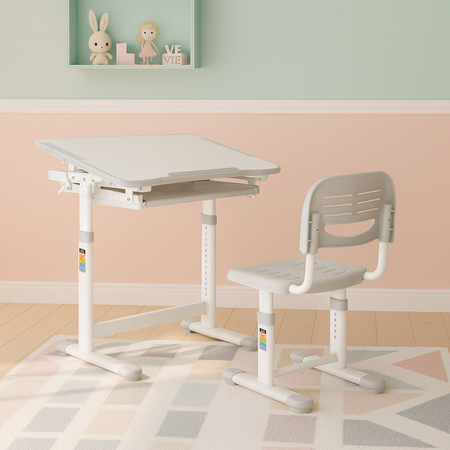 Biurko i Krzesło Dziecięce Spacetronik SPEX124WG