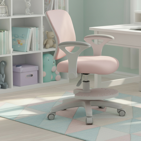 Krzesło dziecięce Spacetronik SPC-XD17P Różowe