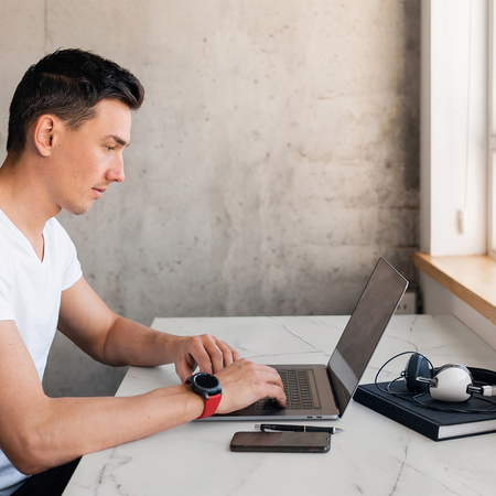 Blat biurka uniwersalny 120x60x1.2cm Marmur Gelato