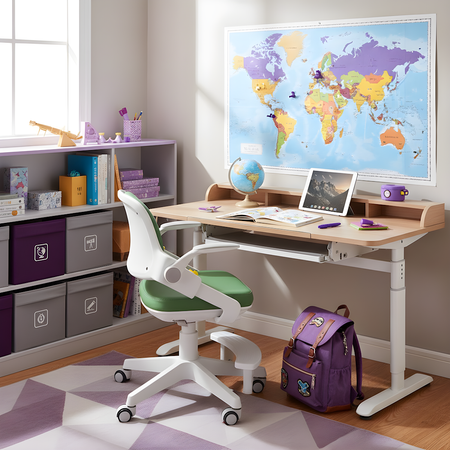 Krzesło dziecięce Spacetronik SPC-XD10J Zielone