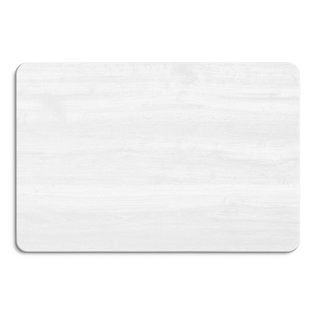 Universal-Schreibtischplatte 138x70x18 cm Weiß Alaska