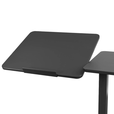 Zestaw wypoczynkowy fotel Spacetronik Flax 04M zielony + stolik regulowany BUDDY