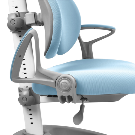 Zestaw dla dziecka regulowane biurko 112×60 z półką + ergonomiczne krzesło Spacetronik XD