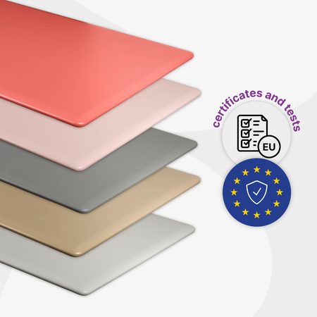 Blat MDF malowany proszkowo 120x60x2.5 Cashmere