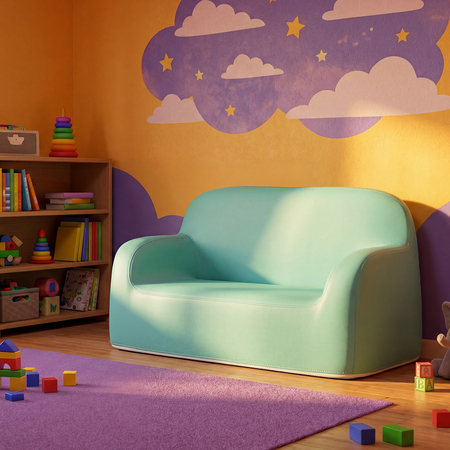 Sofa dziecięca Spacetronik XD SPC-XD24A Niebieska