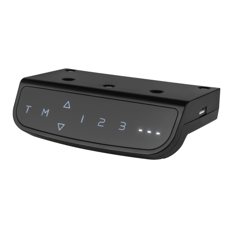 Zestaw podwójne biurko elektryczne Spacetronik z krzesłami Doris 11