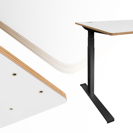 Spacetronik elektrischer Schreibtisch SPE-P253BW6 Vegard