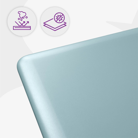 Blat MDF malowany proszkowo 140x70x2.5 Pine Green