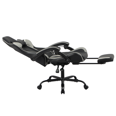 Spacetronik Rally 1.0 Gaming Stuhl schwarz und grau