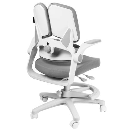 Zestaw dla dziecka regulowane biurko 112×60 z półką + ergonomiczne krzesło Spacetronik XD