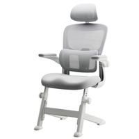 Krzesło regulowane dziecięce Spacetronik SPC-XD14C Szare