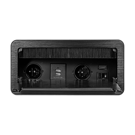 Spacetronik SPS-B26B Arbeitsplatten-Steckdosenöffnung