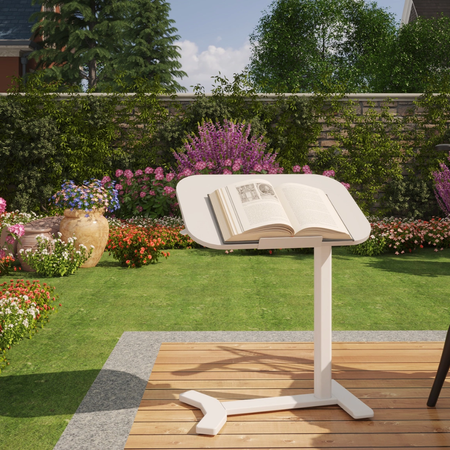 Zestaw relaksacyjny: fotel bujany Riva + stolik Buddy