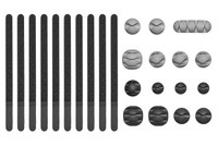 Spacetronik SPK-101 Kabelorganisation