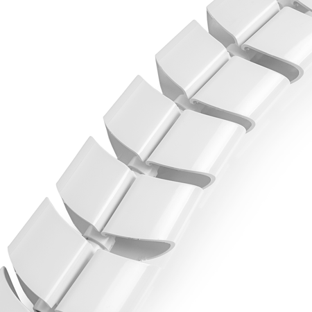 Prowadnica kablowa srebrna Spacetronik SPK-03S 73c