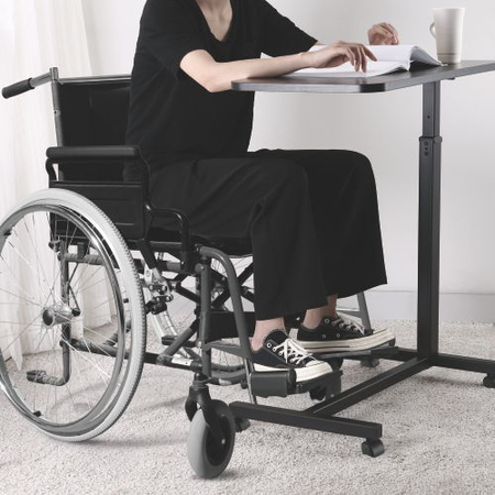 Buddy 02 Lite verstellbarer Trolley-Tisch schwarz