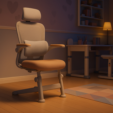 Krzesło dziecięce Spacetronik SPC-XD14H Brązowe