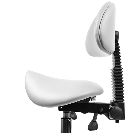 Ergonomiczny hoker regulowany SELLA biały
