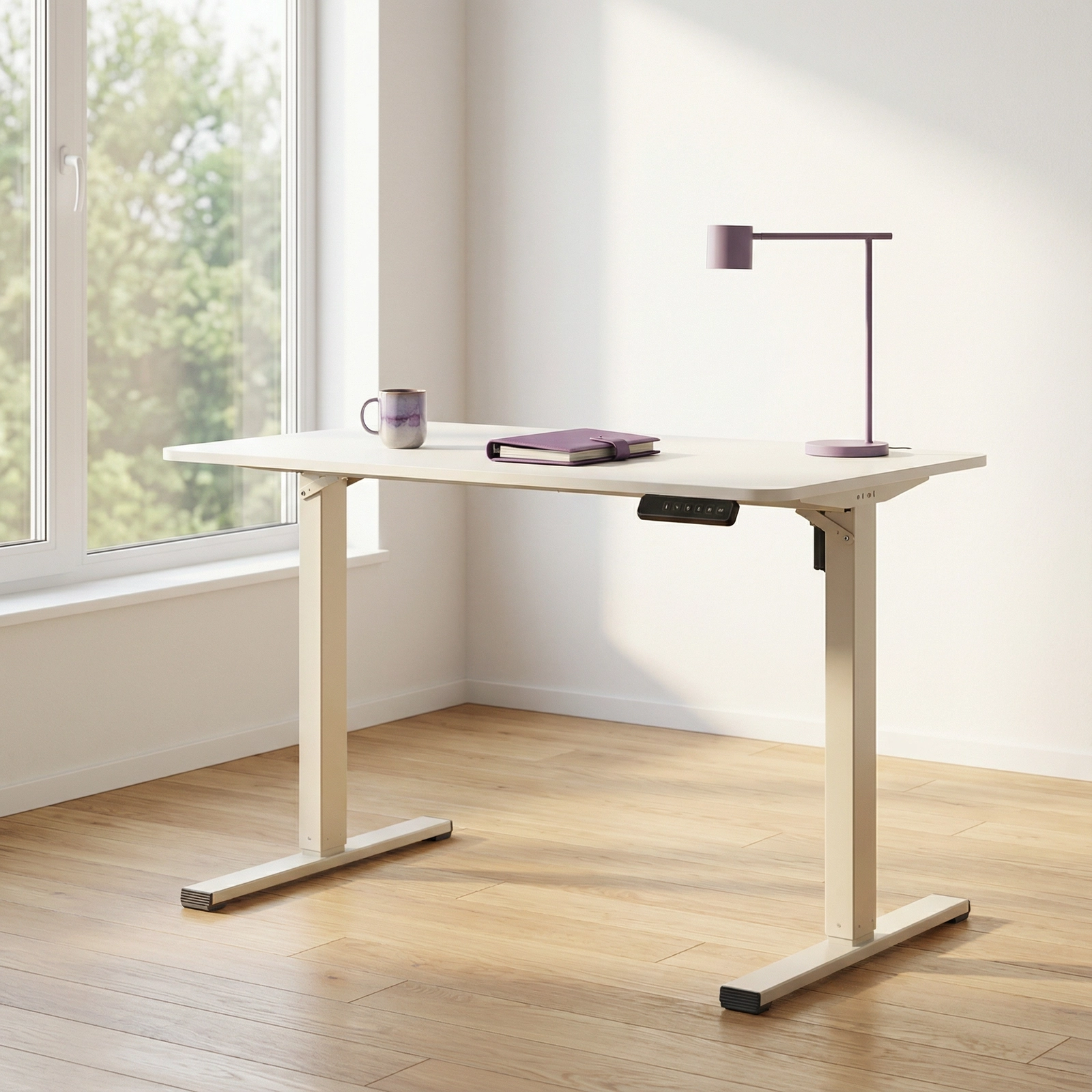 Ergonomiczne biurko do małej przestrzeni