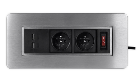 Spacetronik SPS-O24S Aufputz-Drehsteckdose