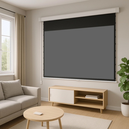 Elektr. ekran projekcyjny napinany ALR 120" 16:9