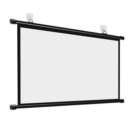 Projektorowy ekran ścienny prosty 92 cali 16:9