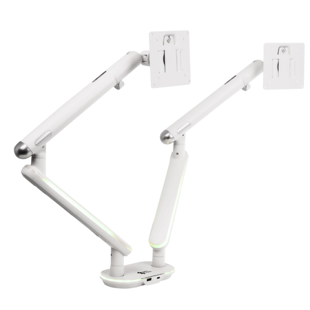 Zestaw gamingowy Spacetronik biurko elektryczne RGB uchwyt fotel 120x60