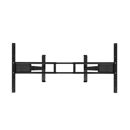 Biurko regulowane Vegard elektryczne dwusilnikowe MDF czarno-niebieskie