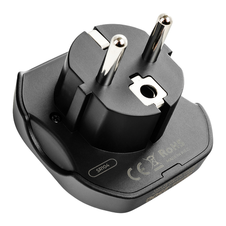Adapter podróżny Spacetronik SR104 UK/US/AU 2500W