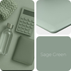 Blat MDF malowany proszkowo140x70x2.5 Sage Green
