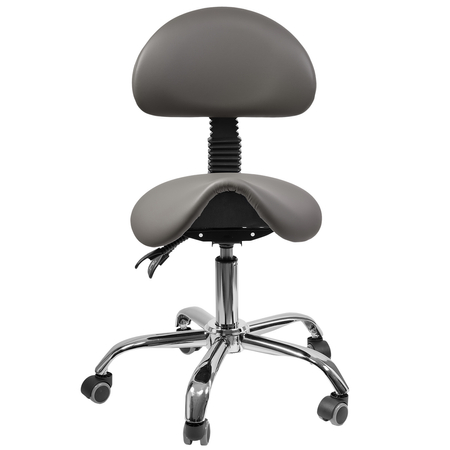 Ergonomiczny hoker regulowany SELLA 1 szary