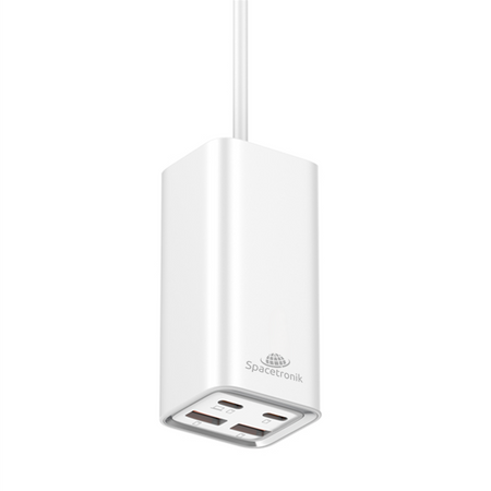 Ładowarka SR102 65W, 2x PD4+ USB-C, 2x QC3.0 USB-A