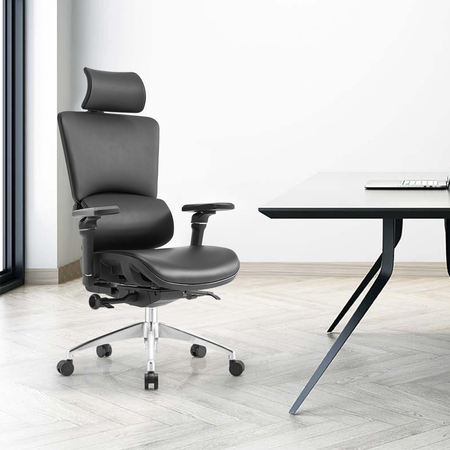 Ergonomiczny fotel biurowy obrotowy 6D EGAN Czarny