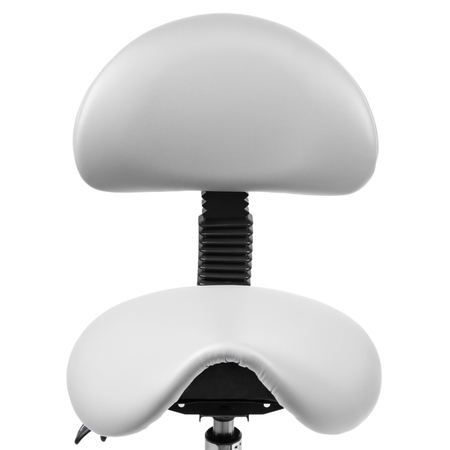Ergonomiczny hoker regulowany SELLA 1 biały