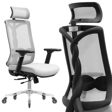 Spacetronik Moris elektrischer Schreibtisch SPE-O121 120x60, Gestell weiß, Platte helles Holz