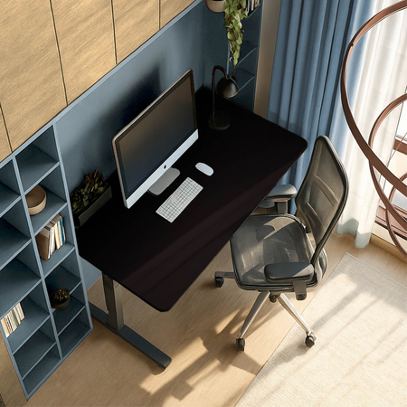 Blat MDF malowany proszkowo 180x80x2.5 Pure Black