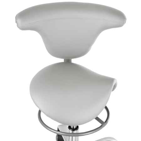 Ergonomiczny hoker regulowany SELLA biały