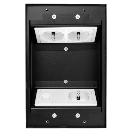 Gniazdo podłogowe otwierane Spacetronik SPS-W34B_S3