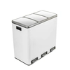 Funky Trash Can White Black Spacetronik Potrójny