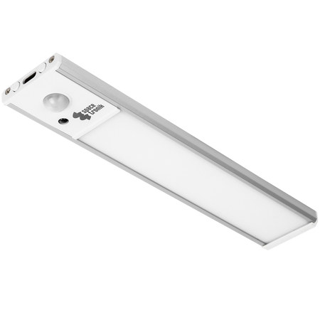 Bezprzewodowa lampa LED Czujnik ruchu 20cm Srebrna