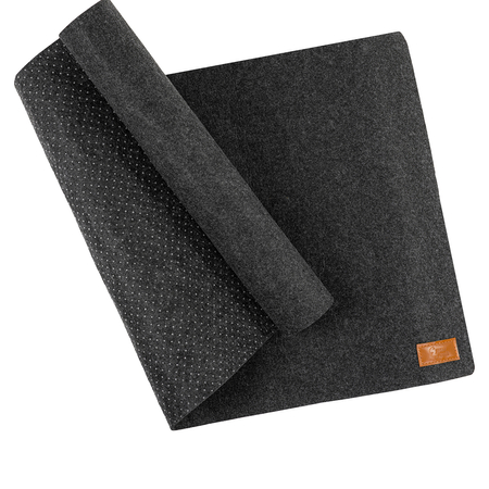 Mata filcowa na biurko ciemnoszara 80x40cm SPB062