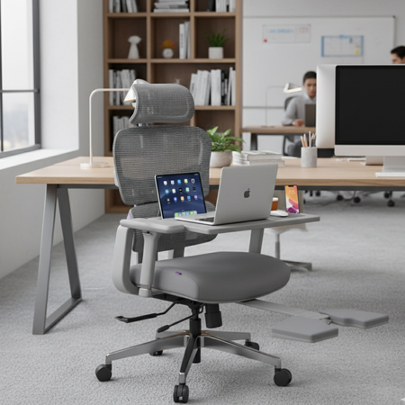 Zestaw LUMBO 44 + SPC-LUMBO-A01 mobilne ergonomiczne stanowisko