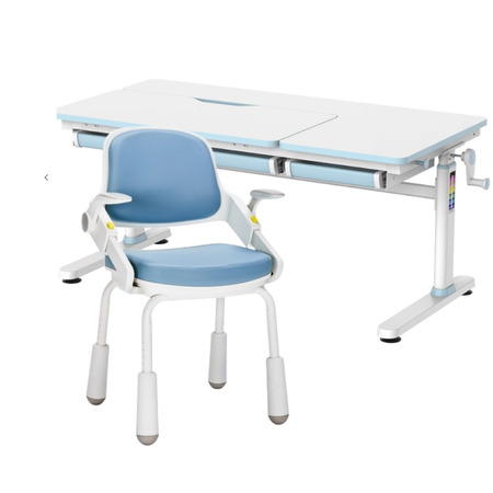 Spacetronik XD verstellbarer Schreibtisch SPE-X104WA 120x60