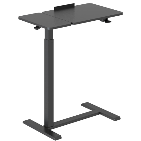 Zestaw wypoczynkowy fotel Spacetronik Flax 04M zielony + stolik regulowany BUDDY