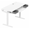 Biurko stojące regulowane SPEF122WW 120x60 białe z szufladą