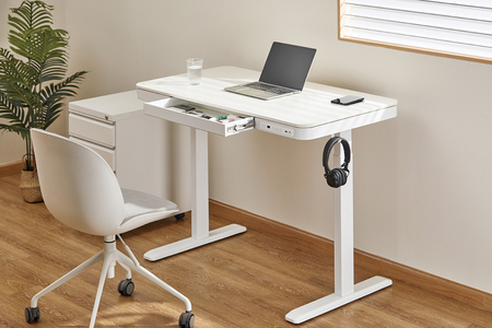 Spacetronik elektrischer Schreibtisch SPE-B136WW Astrid